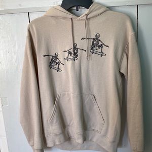 🔴 SALE ITEM - Bowery Hoodie with Skeletons Graphics 💀